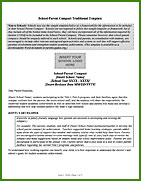 Thumbnail image of School-Parent Compact   Traditional Template​